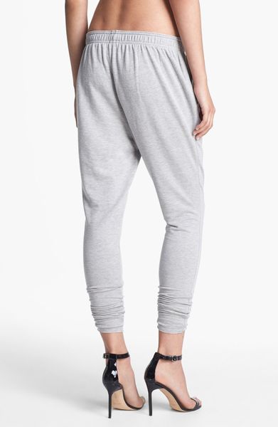 skinny leg sweatpants