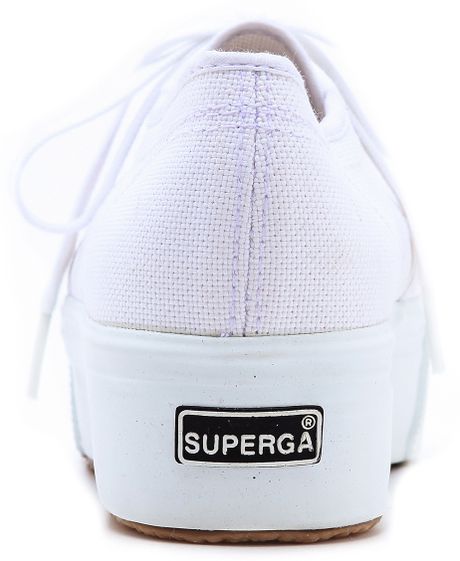 superga linea white