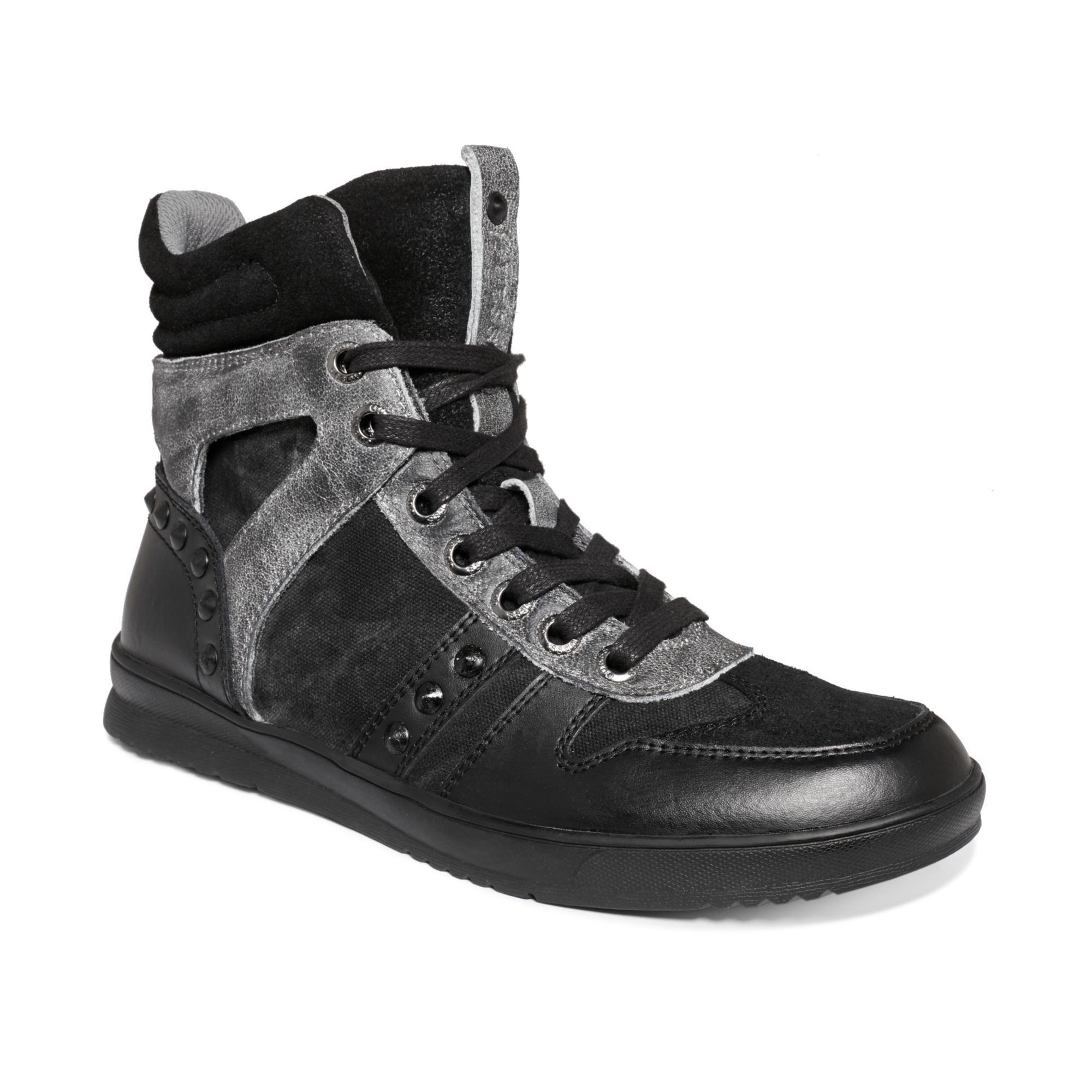 Guess Mens Shoes Tredd Sneakers in Black for Men | Lyst