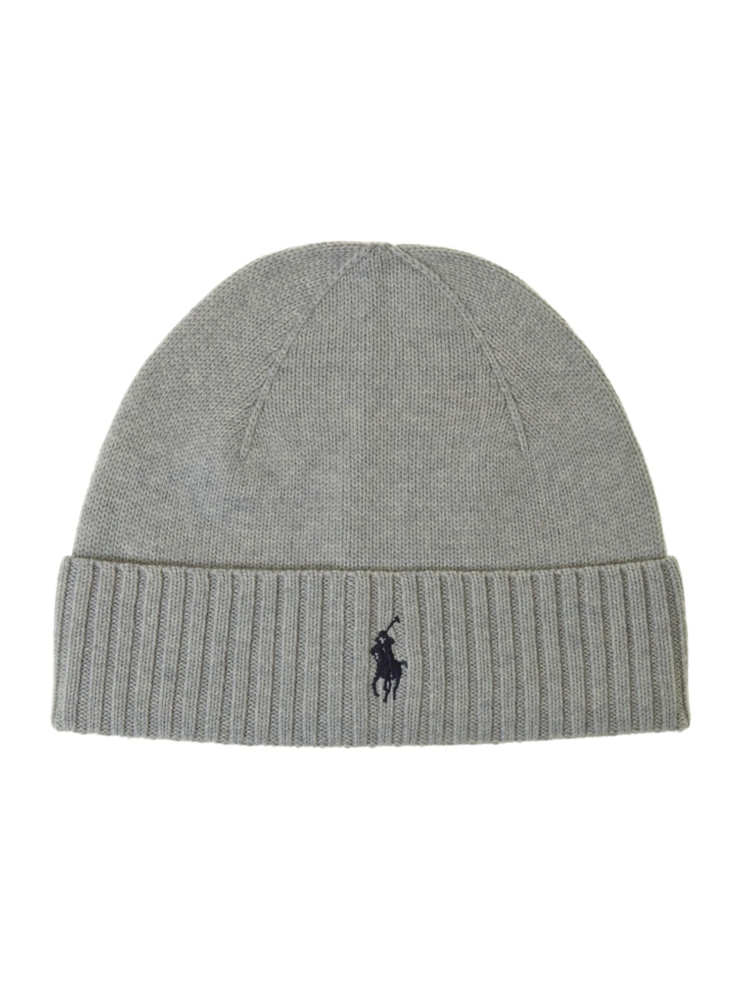 grey polo beanie
