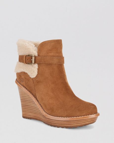 brown ugg platform boots
