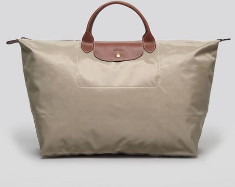 longchamp le pliage size comparison