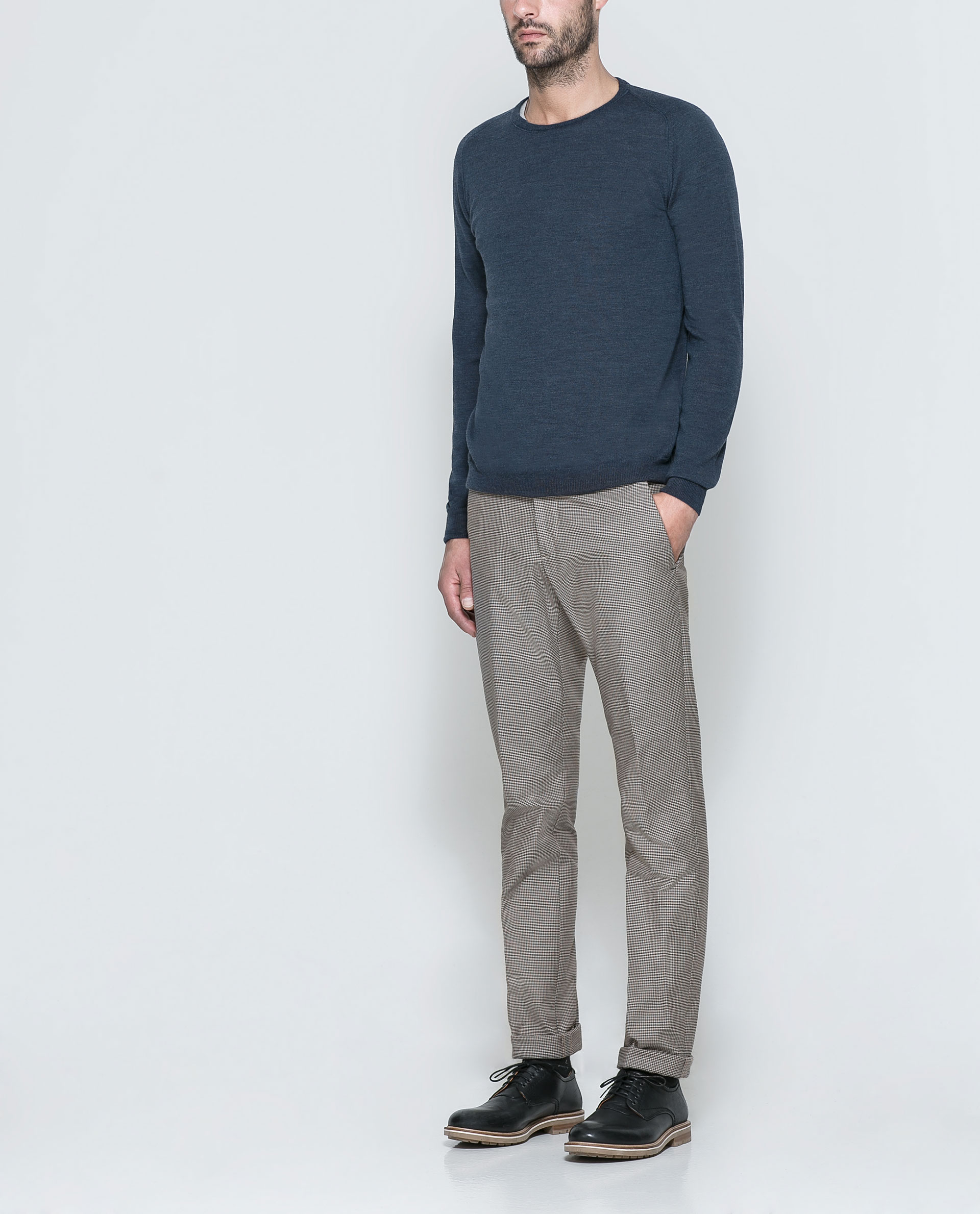 grey trouser pants