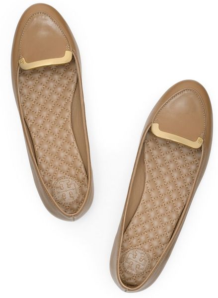 tory burch beige flats