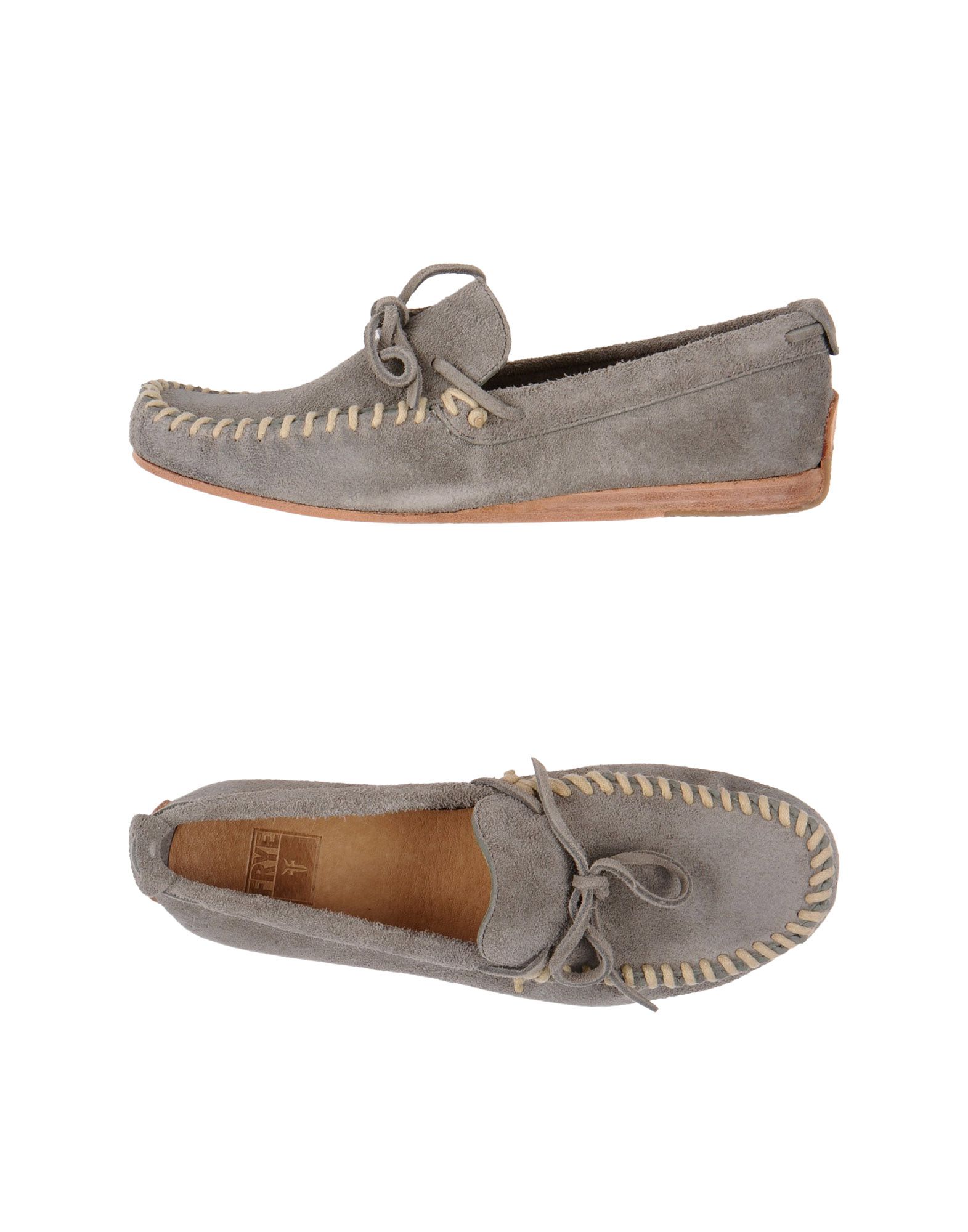 Frye Moccasins in Gray for Men (Grey) Lyst
