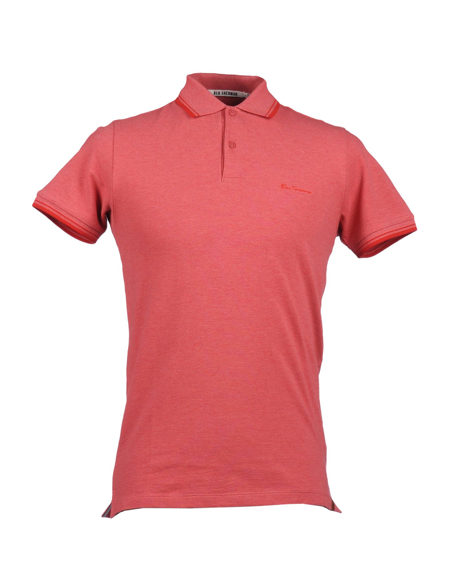 Ben Sherman Polo Shirt in Pink for Men (Coral) | Lyst