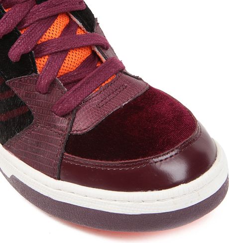 kg by kurt geiger chunky trainer in black