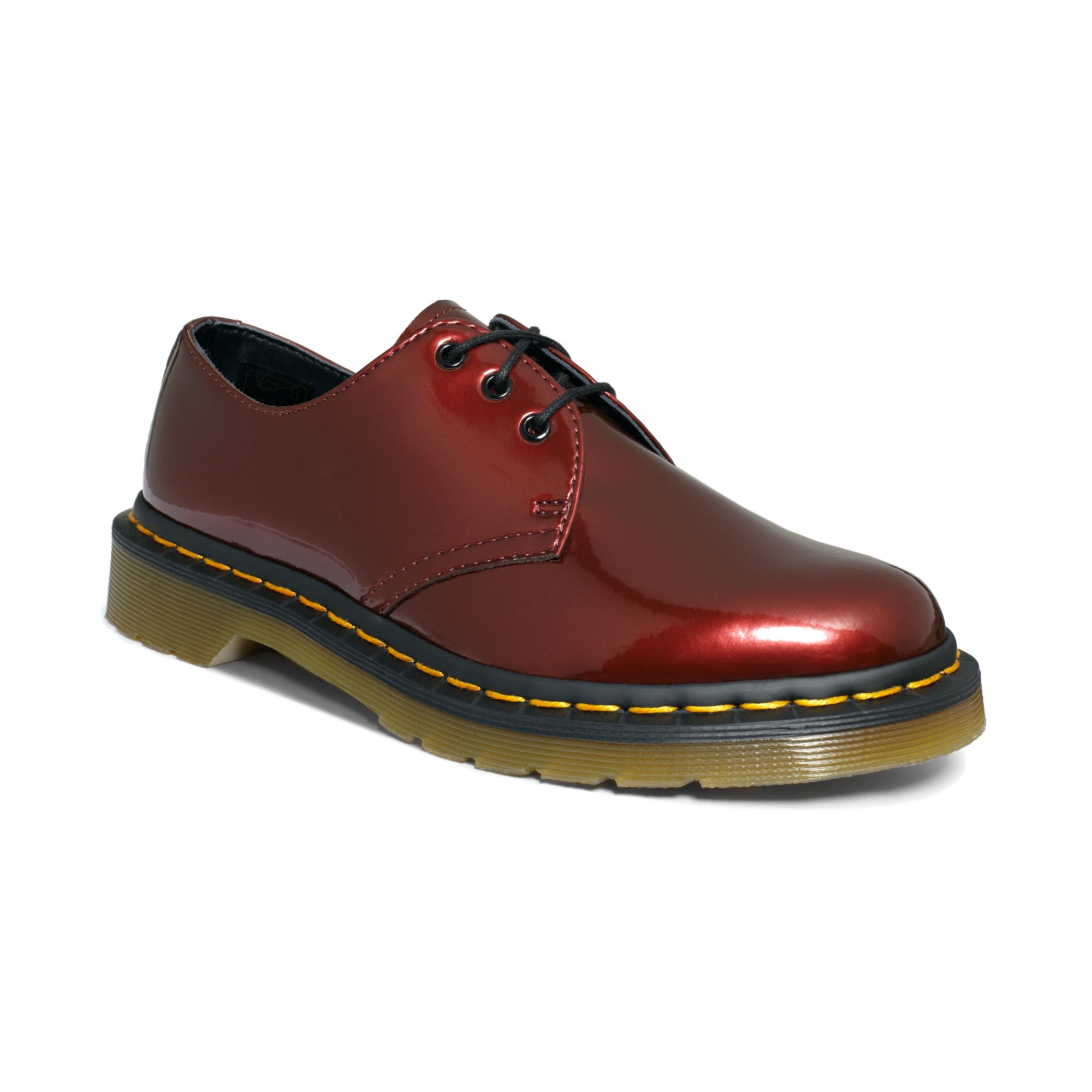 oxblood polish doc martens