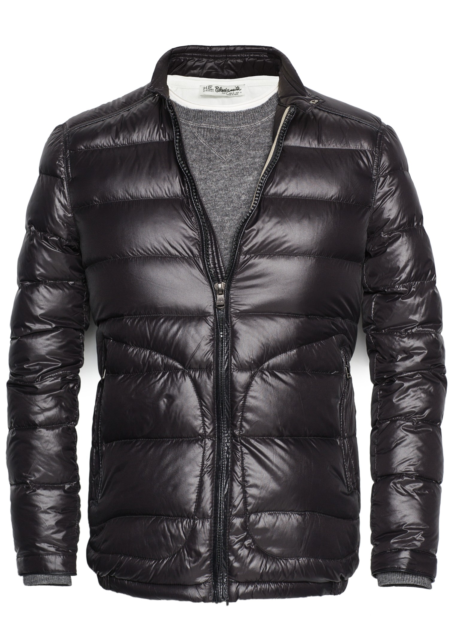 Mango Foldable Down Feather Coat in Black for Men Lyst