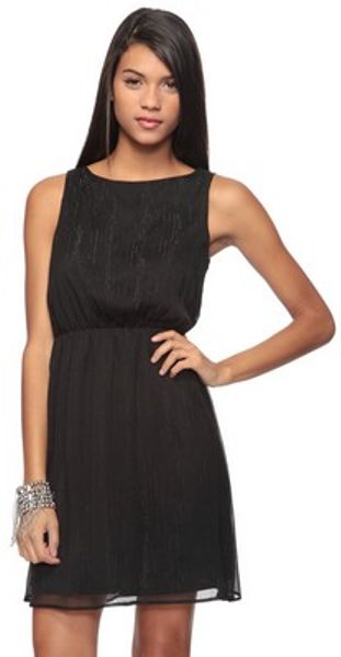 Forever 21 Bold Halter Bodycon Dress in Black | Lyst