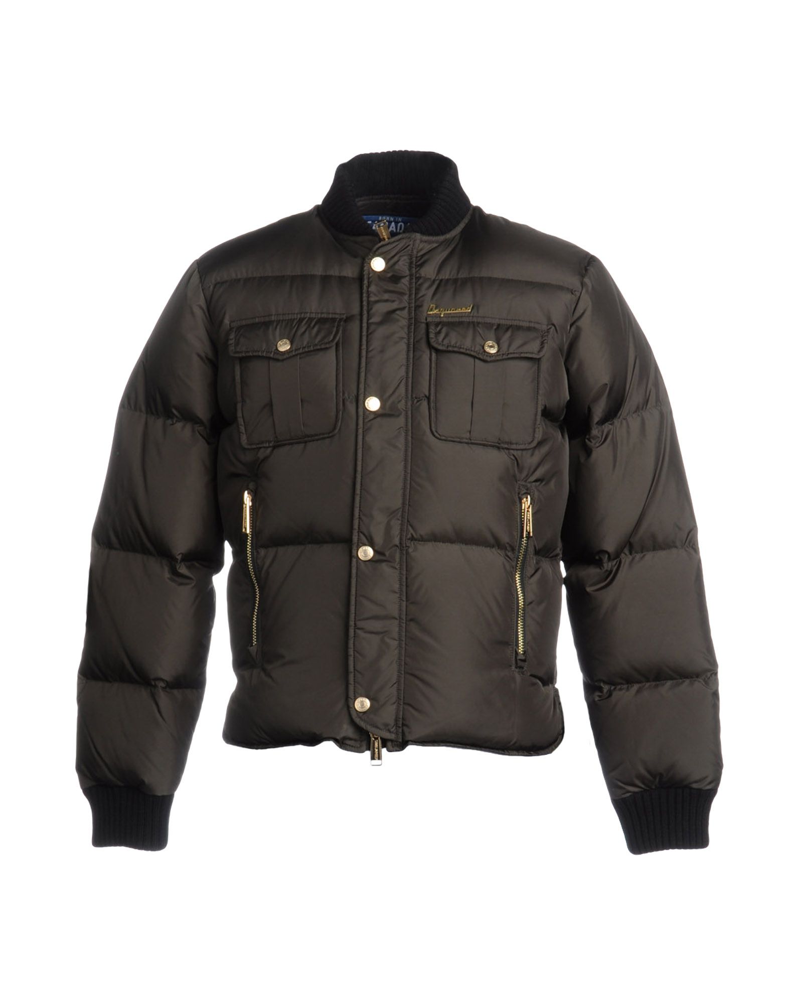 Dsquared² Down Jacket in Green for Men (Dark green) Lyst