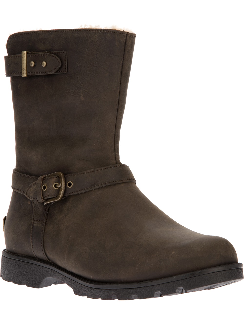 brown and white uggs