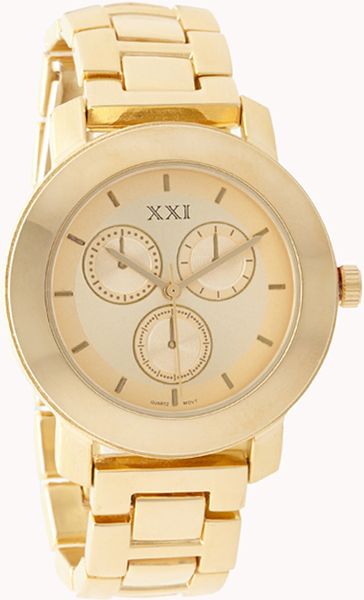 Forever 21 Heirloom Analog Watch in Gold | Lyst
