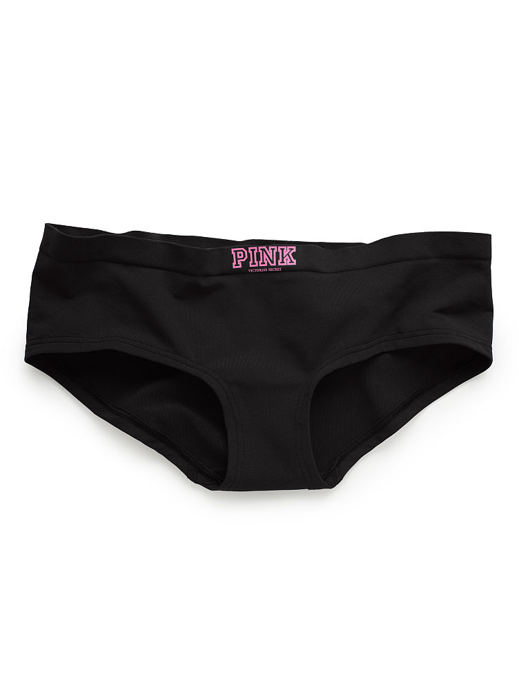 Victoria's Secret Seamless Hipster Panty Black in Black Lyst