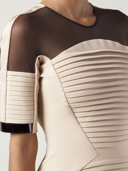 david koma nude mini dress