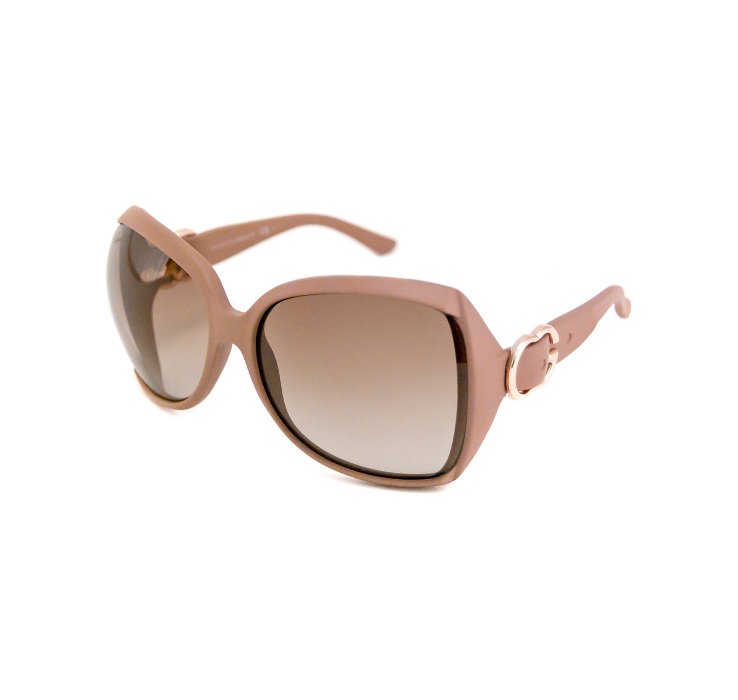 Gucci Powder Pink Acrylic Square Double G Womens Sunglasses in Pink (powder) Lyst