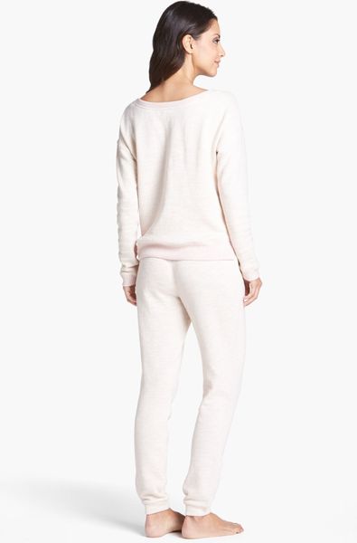 sweatpants with lace