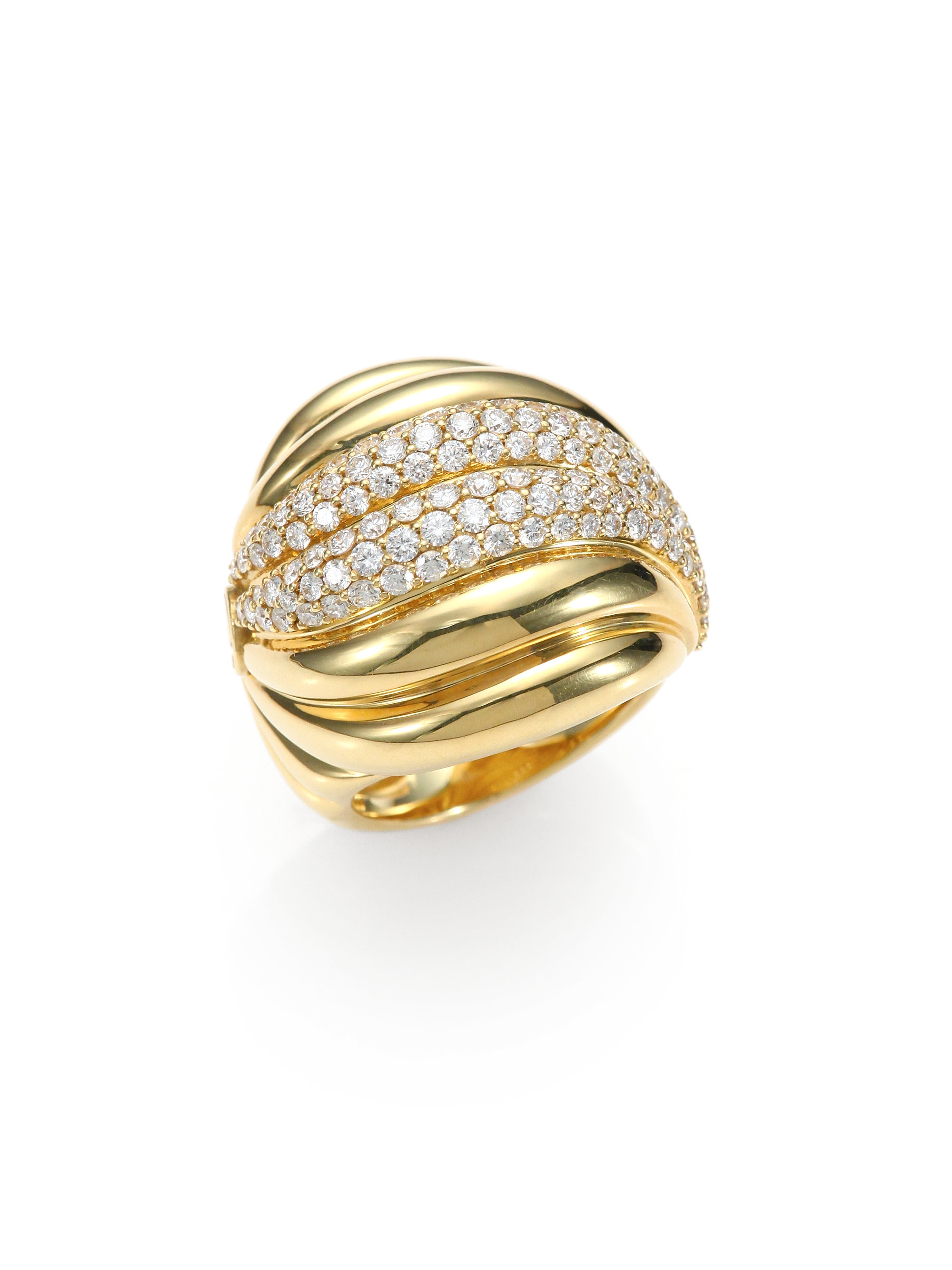 David Yurman Rings Gold Silver Fashion Rings Lyst