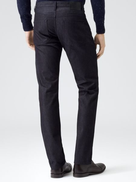Reiss Macy Straight Fit Jeans in Blue for Men (Navy) | Lyst