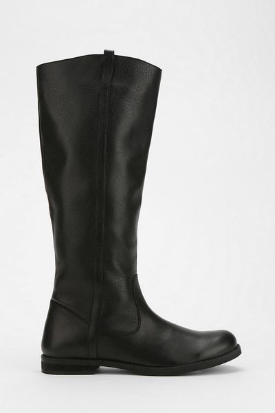 Urban Outfitters Leather Boot in Black | Lyst