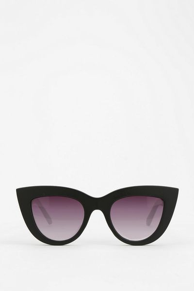 Quay Kittie Cat-Eye Sunglasses in Black | Lyst