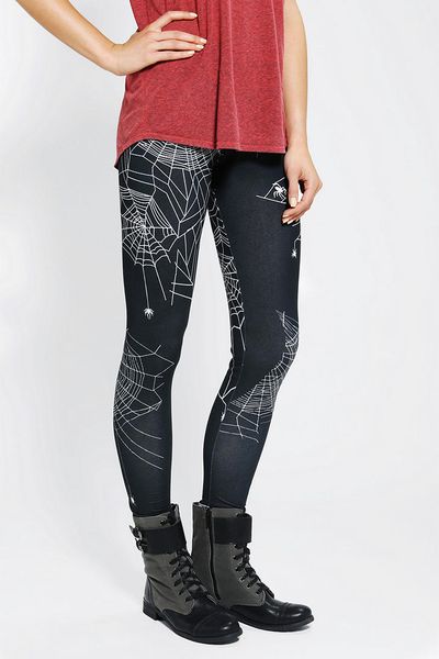 Urban Outfitters Silence Noise Spiderwebs Legging in Black (BLACK ...