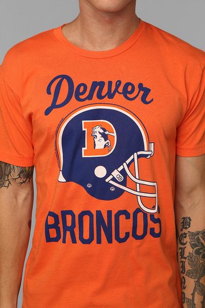 Urban Outfitters Junk Food Nfl Denver Broncos Tee in Orange for Men ...