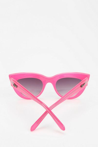 Quay Kittie Cat-Eye Sunglasses in Pink | Lyst