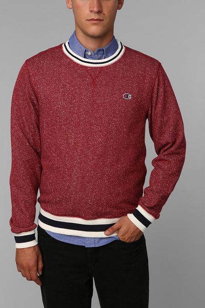 Urban Outfitters Champion X Uo Marled Pullover Sweatshirt in Red for ...