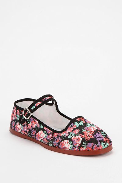 Urban Outfitters Printed Mary Jane in Multicolor (RED MULTI) | Lyst