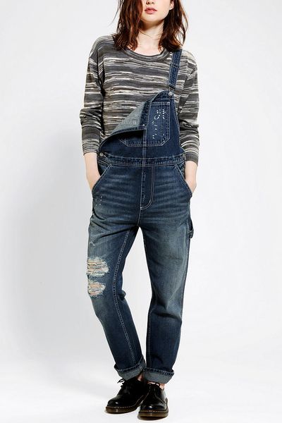 Urban Outfitters Bdg Denim Overall in Blue (TINTED DENIM) | Lyst