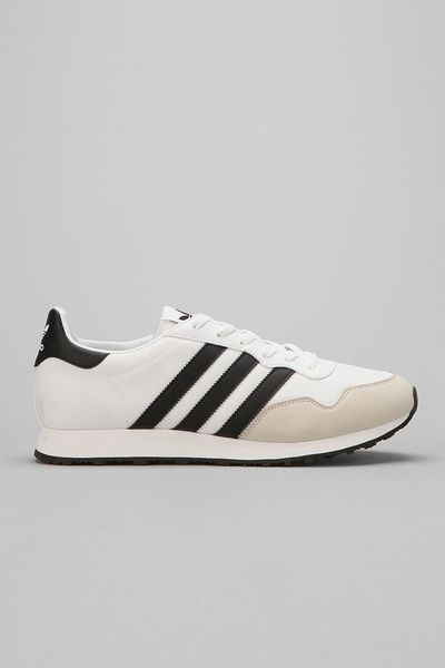 Urban Outfitters Adidas Ocis Running Sneaker in Black for Men (WHITE ...