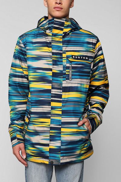 Urban Outfitters Burton Poacher Jacket in Blue for Men (YELLOW) | Lyst