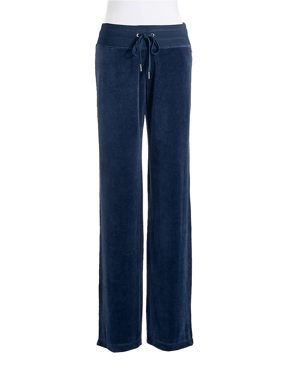 Calvin Klein Performance Velour Active Pants in Blue (navy) Lyst
