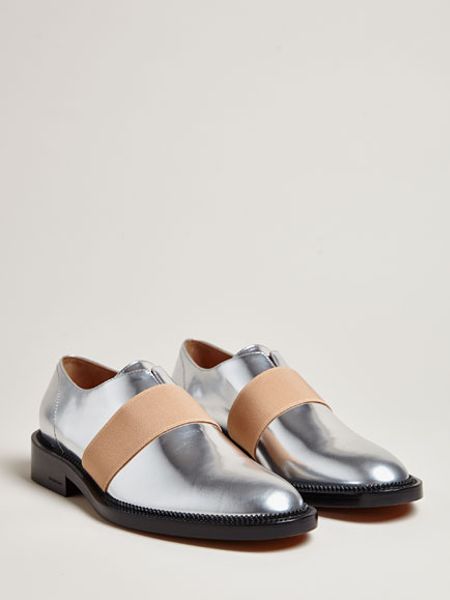 metallic oxford shoes givenchy metallic oxford shoes in silver lyst metallic oxford shoes givenchy metallic oxford shoes in silver lyst
