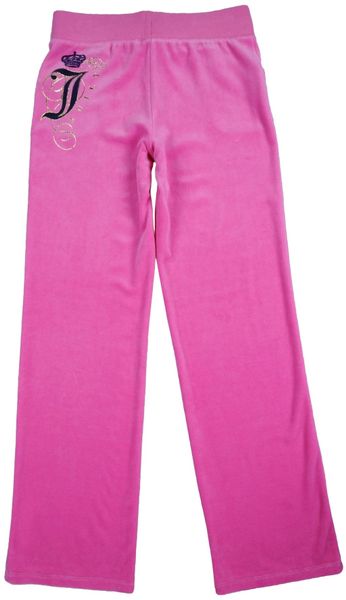 Juicy Couture Sweat Pants in Pink (Fuchsia) | Lyst