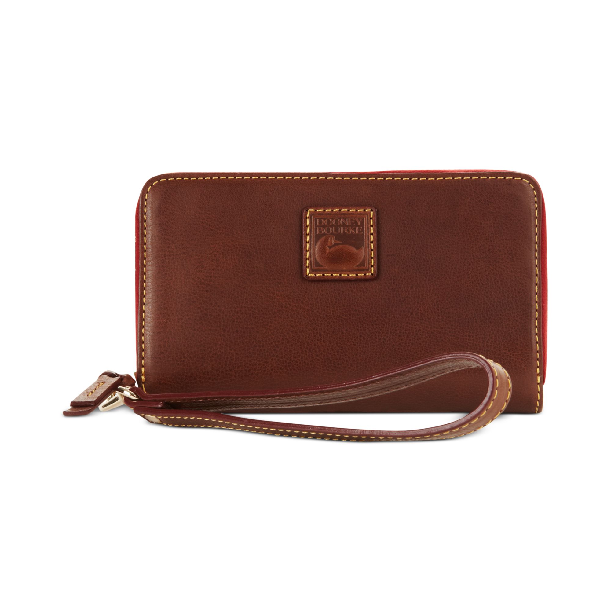 florentine large zip around wristlet