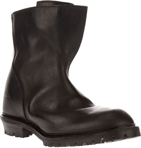 calf length boots for men