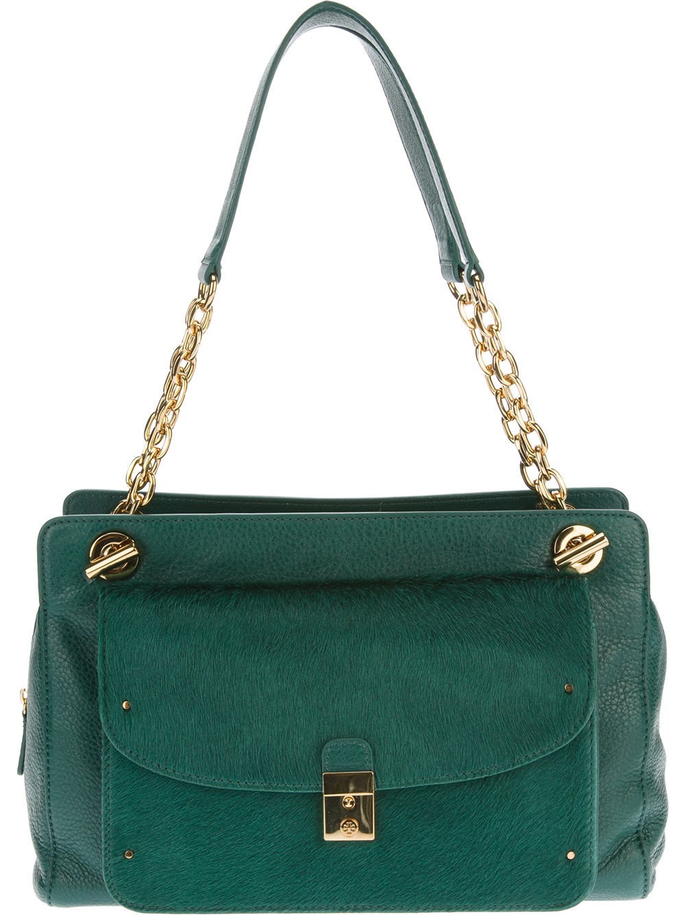 tory burch green handbag
