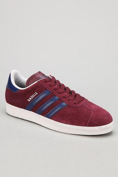 Urban Outfitters Adidas Gazelle Suede Sneaker in Brown for Men (MAROON ...