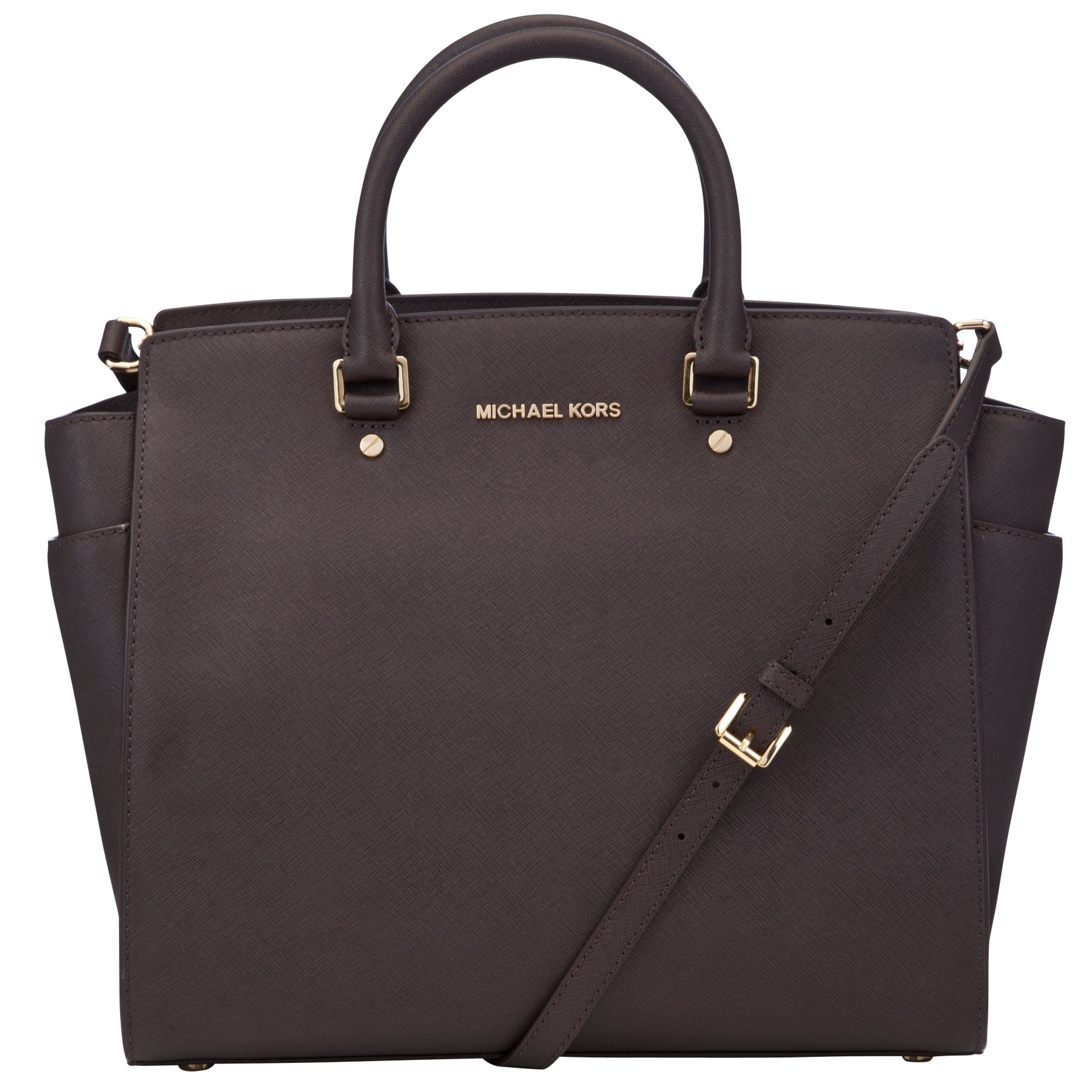 Michael Michael Kors Selma Large Tote Handbag in Black (Navy) | Lyst