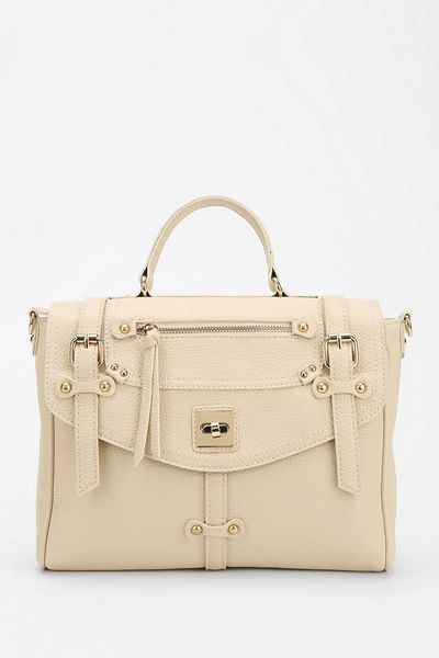 Kimchi Blue Kimchi Blue Tophandle Satchel Bag in Beige (IVORY) Kimchi Blue Kimchi Blue Tophandle Satchel Bag in Beige (IVORY)