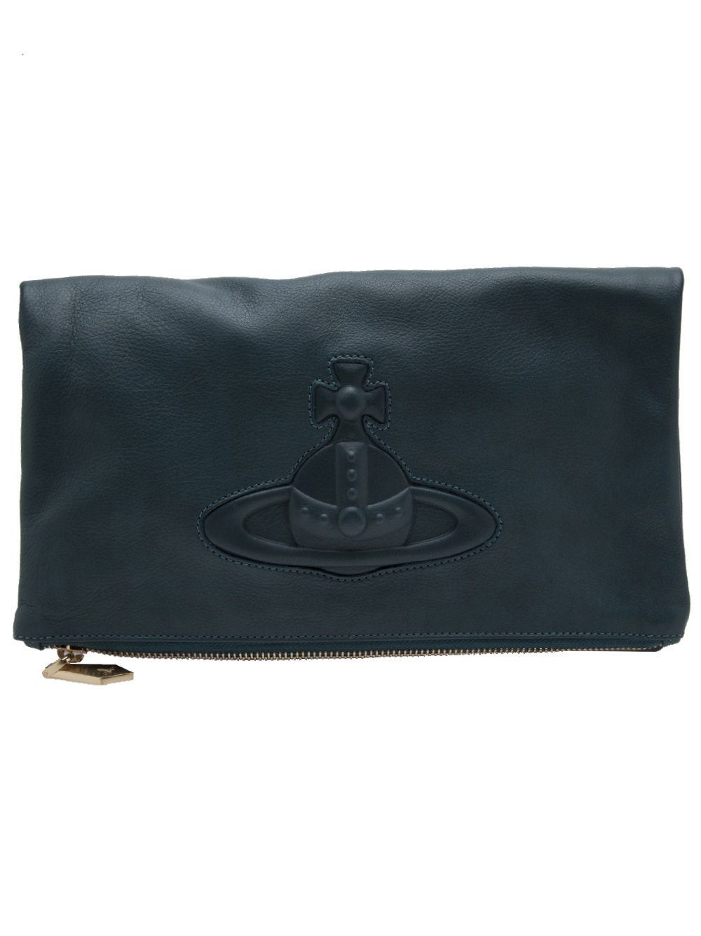 vivienne westwood blue clutch bag