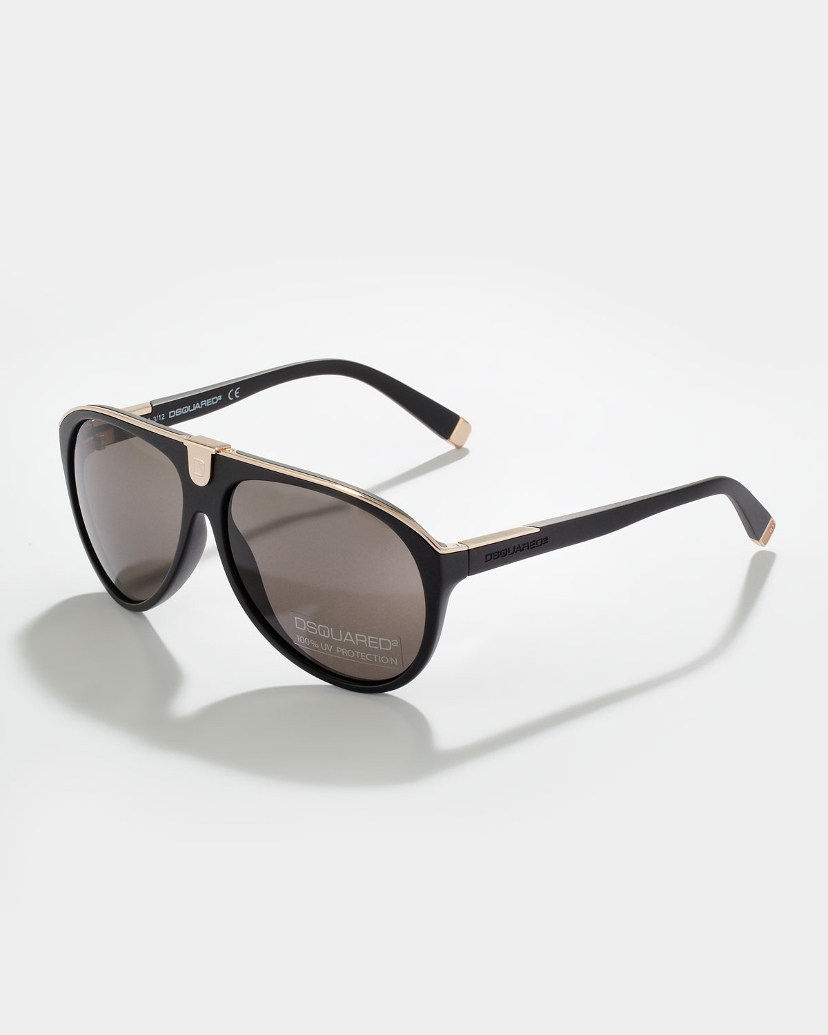 Black Gold Aviator Sunglasses Gallo