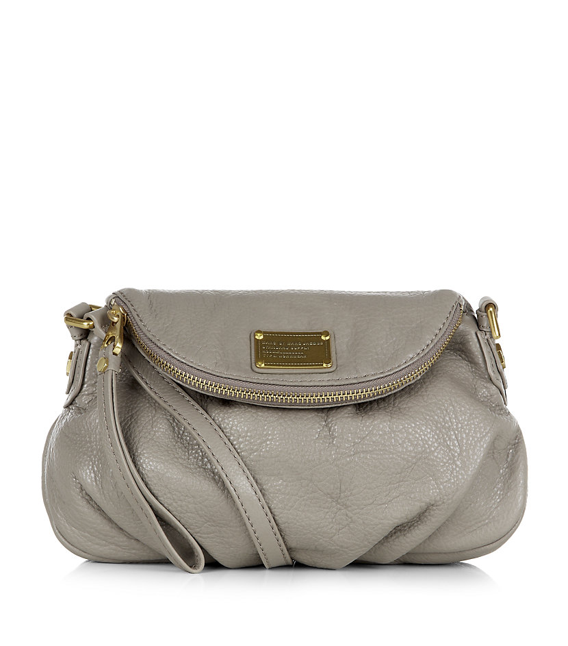 Marc By Marc Jacobs Classic Q Natasha Crossbody Bag in Gray (gold)