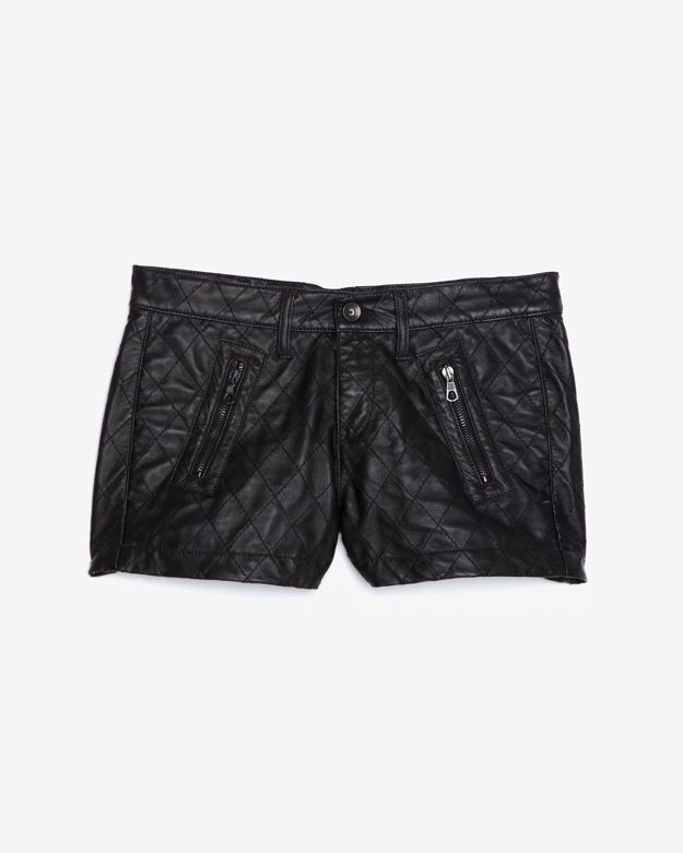 rag & bone leather shorts