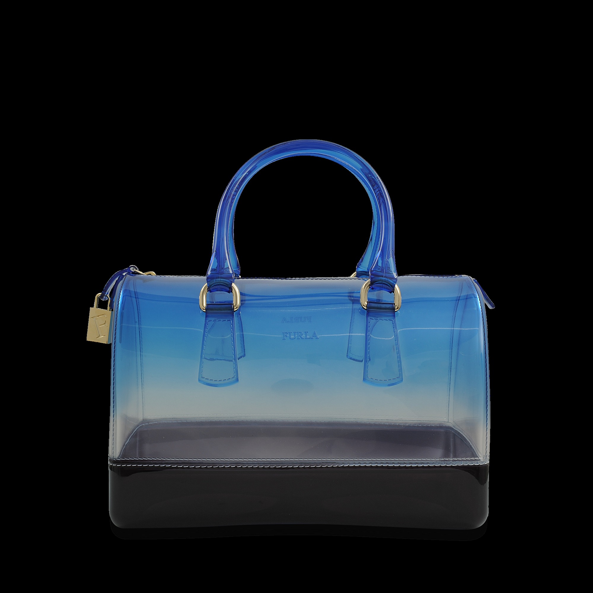 furla clear plastic handbag