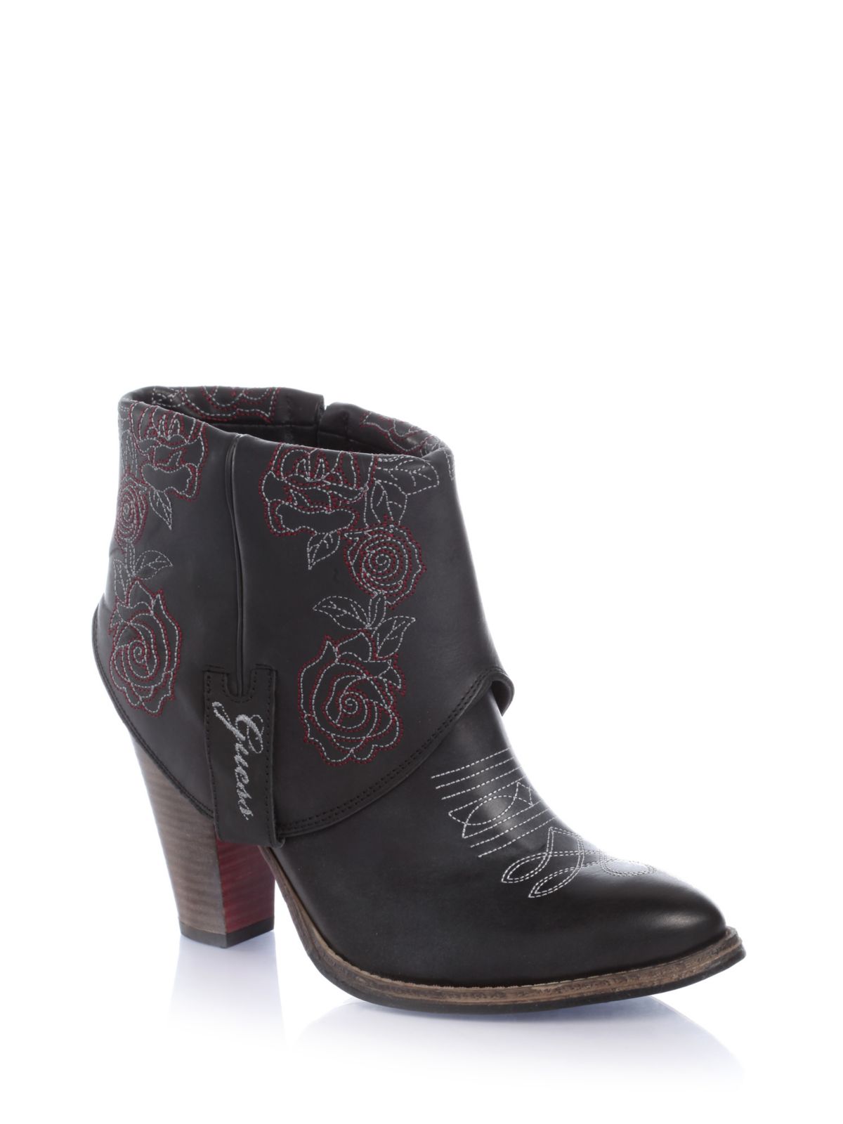 Guess Rosa Booties in Black | Lyst