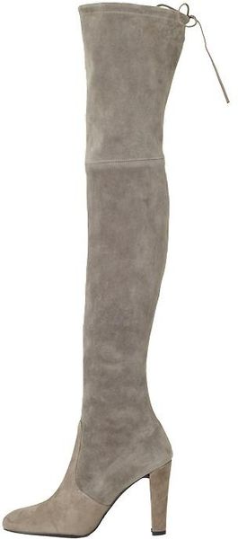 stuart weitzman gray highland boots
