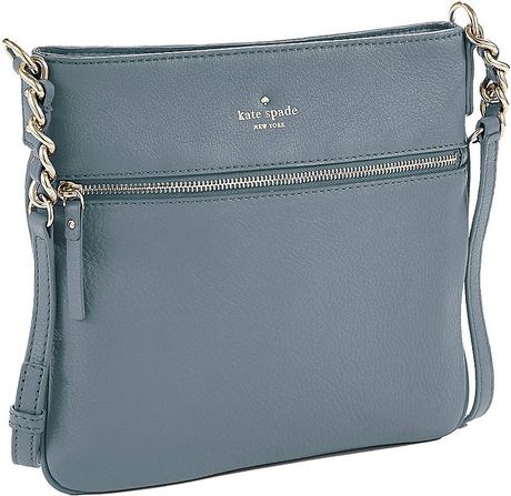 Kate Spade Cobble Hill Ellen Leather Crossbody Bag in Gray (grey) | Lyst